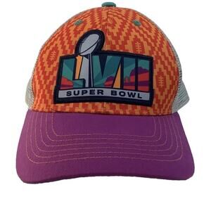 Super Bowl LVII Official Snapback Trucker Hat Chiefs Eagles 2023 Limited Edition